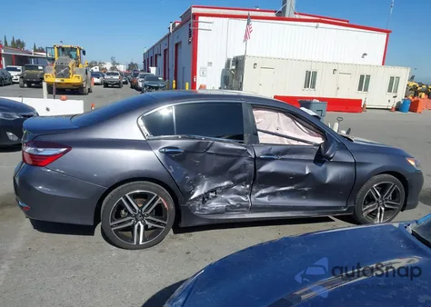 2017 Honda Accord Sport from USA, damaged, VIN 1HGCR2F52HA145243